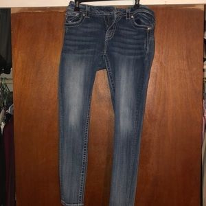 Miss Me Signature cuffed Skinny Jeans